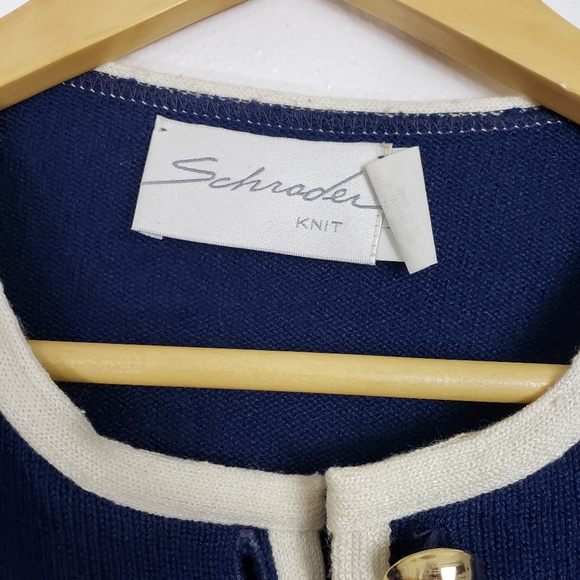 Vintage Schrader Knit Sweater - Picture 3 of 6